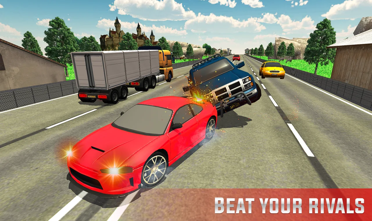 Real Traffic Car Driver Racing Game — screenshot 3