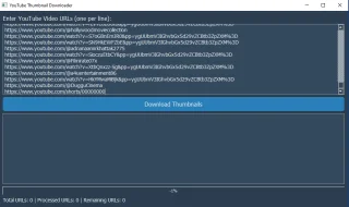 YouTube Thumbnail Downloader
