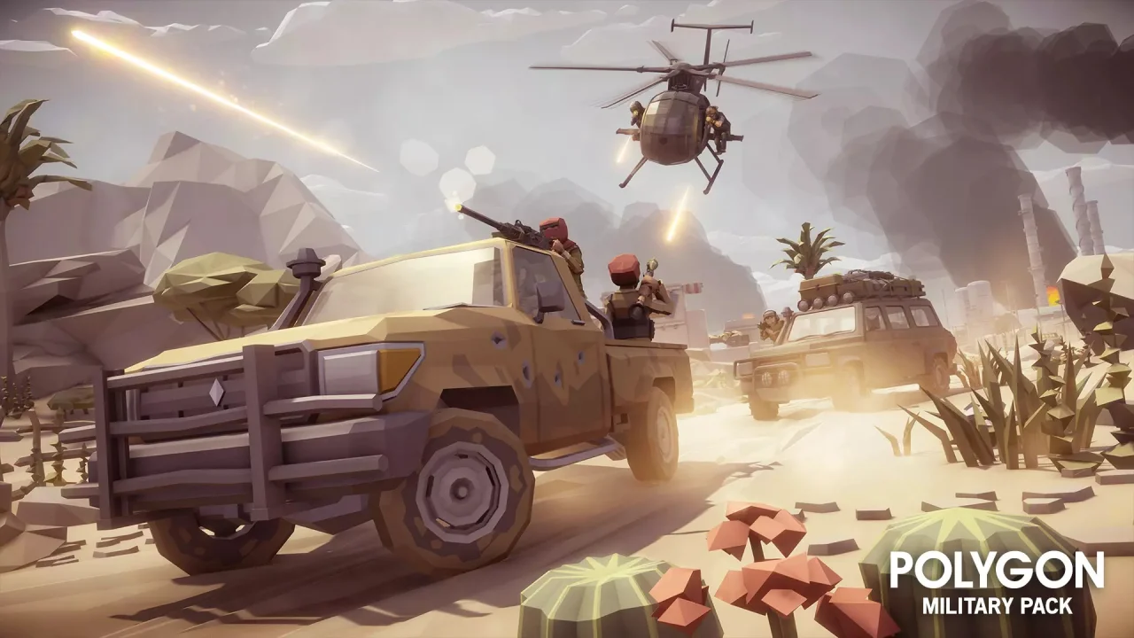 POLYGON Military - Low Poly 3D Art by Synty — screenshot 7