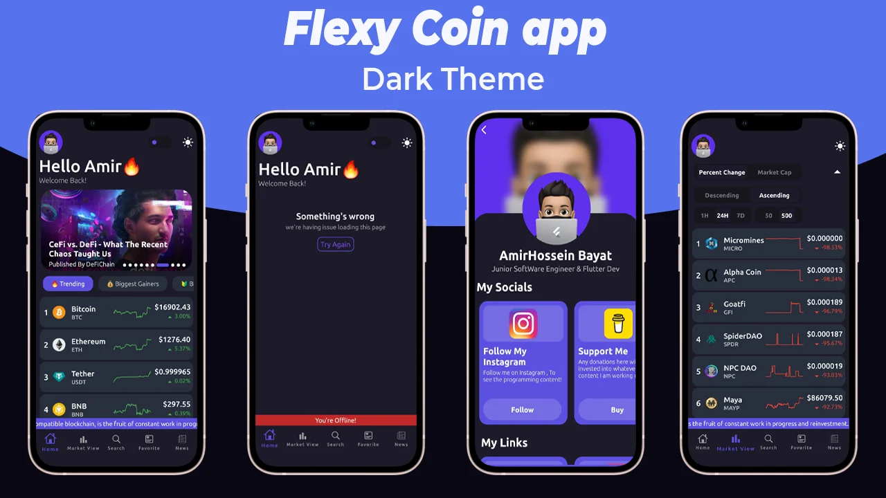 FlexyCoin - Cryptocurrency App — screenshot 8