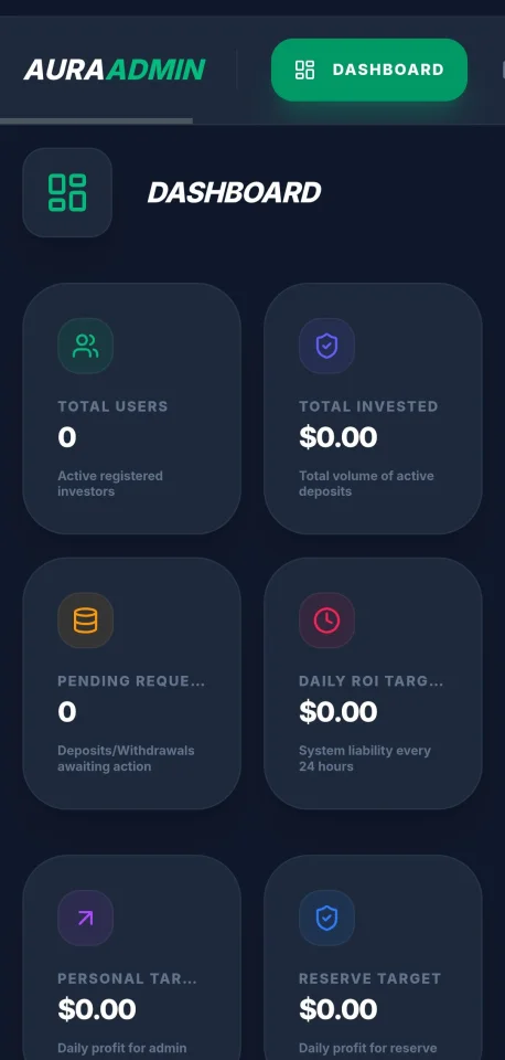 Aura Vest - Premium AI Investment & ROI Platform — screenshot 7