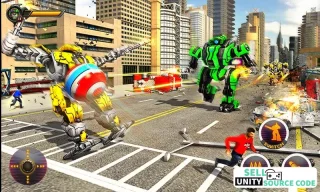 Robot Car Ball Transform Fight