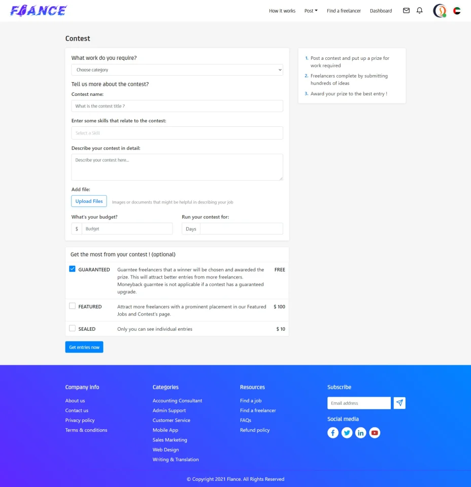 Freelancer Marketplace Script - Freelancer Script — screenshot 8