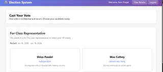 Election Management System
