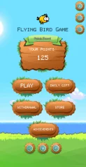 Flying Bird Game - Play to Earn Bitcoin with Admin Panel and AdMob