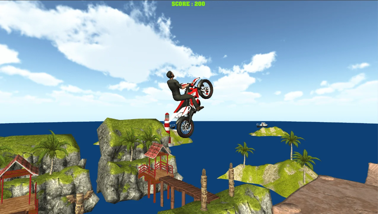 Tricky Bike Trail Stunts: Bike Racing Games 64BIT Source Code — screenshot 1