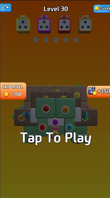 Screw Sort 3D Puzzle Game Unity Source Code — screenshot 7
