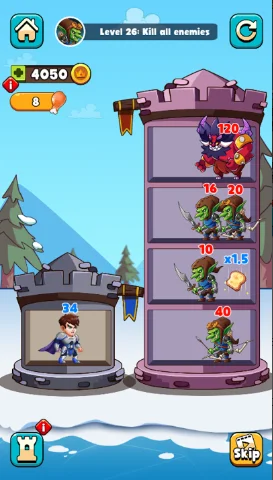 Hero Tower Wars — screenshot 1