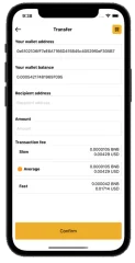 React Native - DeFi Crypto Wallet BNB, BEP20