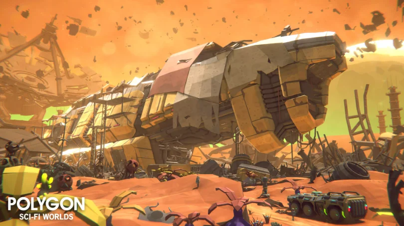 POLYGON - Sci-Fi Worlds Pack - Art by Synty — screenshot 5