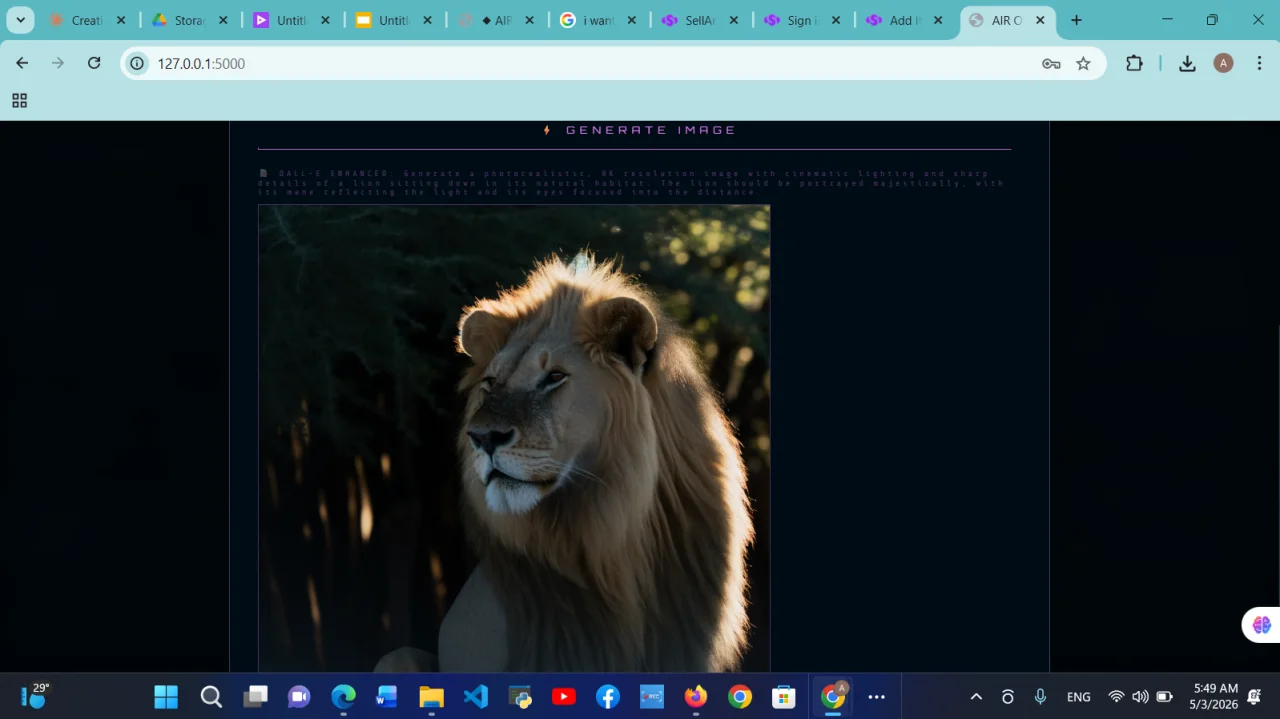 A.I.R. Omega OS — screenshot 5