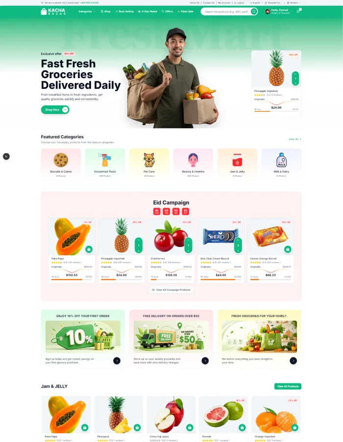 KachaBazar React Next JS eCommerce Solution — screenshot 10