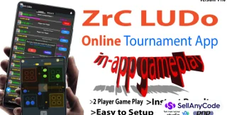 ZrC LUDo - Online in-App Gameplay Ludo Tournament App