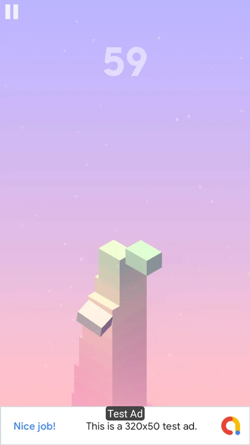 Cube Stack Game Source Code — screenshot 3