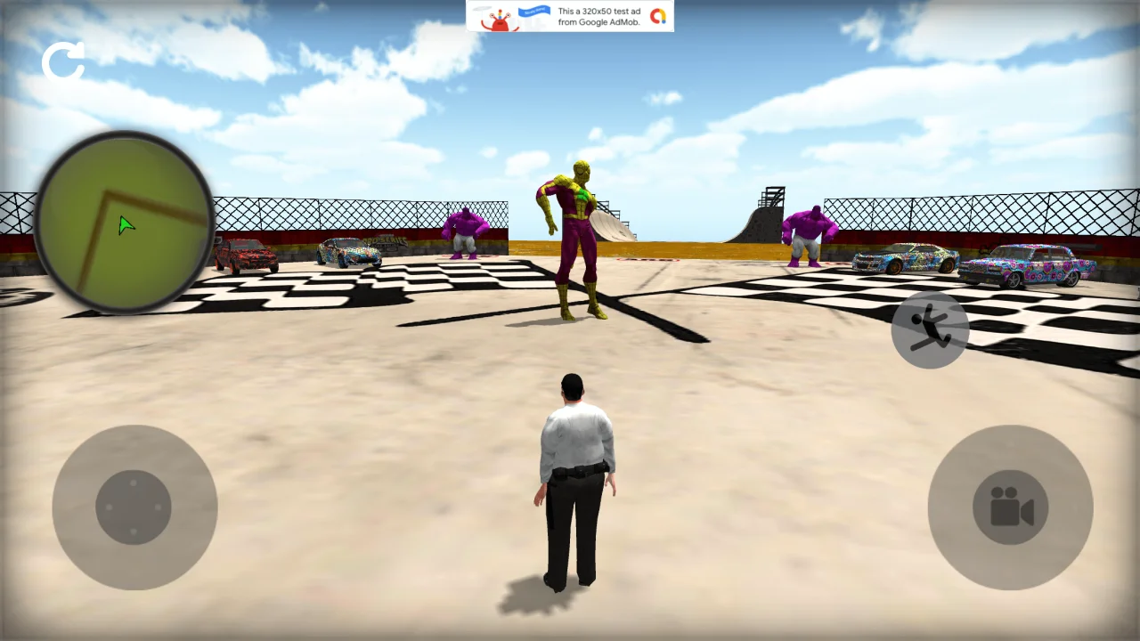 Mega Ramps Car Simulation 3D — screenshot 1