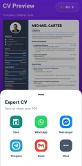 Professional CV Resume Builder Android App with PDF Export and AdMob
