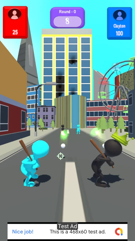 Baseball Game Source Code — screenshot 4