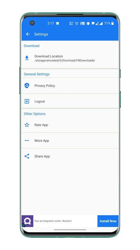 FVD v3.0 - Facebook Video Downloader Premium (Download Public, Private Videos), FB, AdMob Ads + FCM — screenshot 5