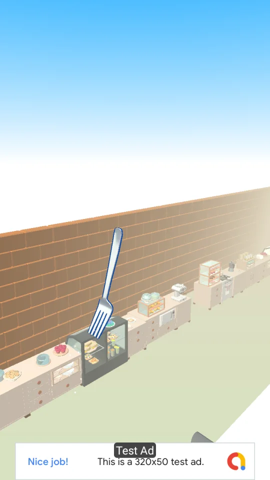 Flip Fork - (Unity - AdMob) — screenshot 2