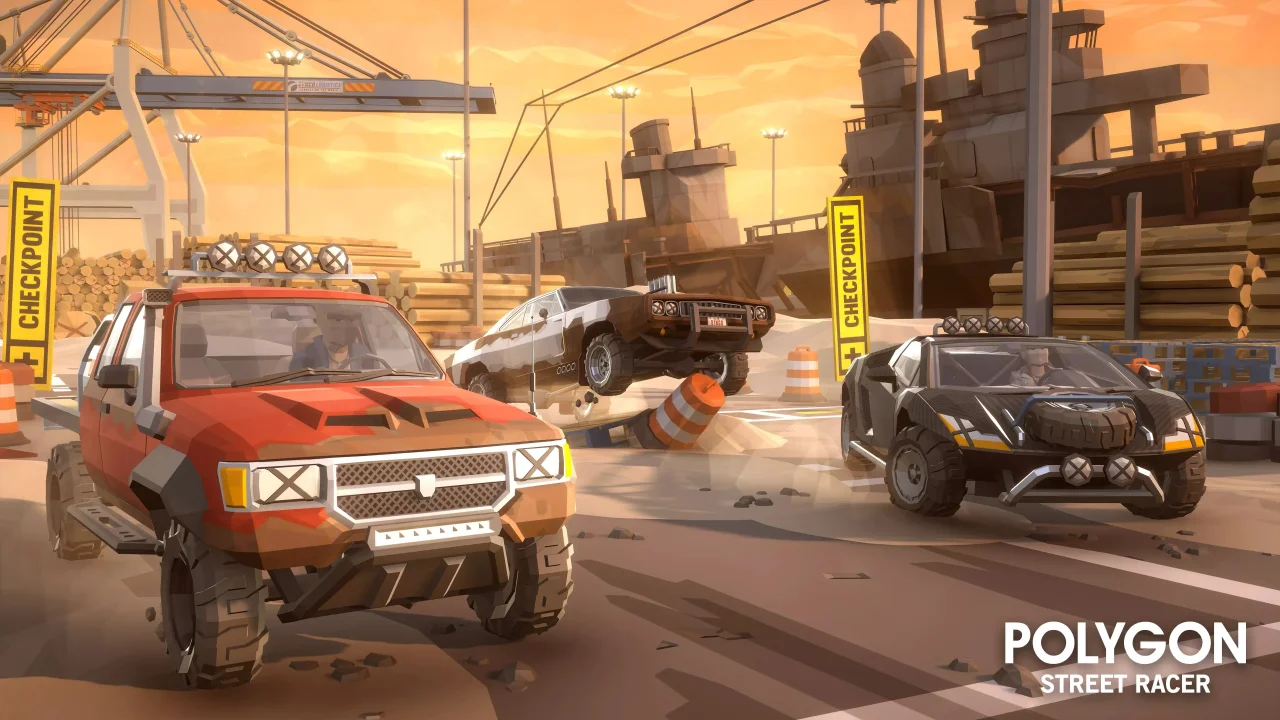 POLYGON - Street Racer - Low Poly 3D Art by Synty — screenshot 10