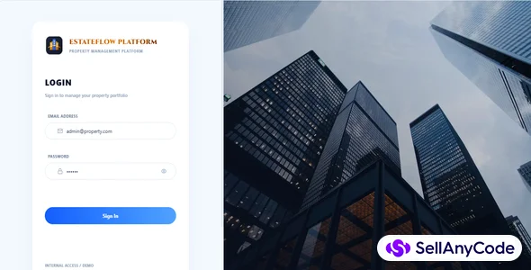 EstateFlow Property Management Platform — cover