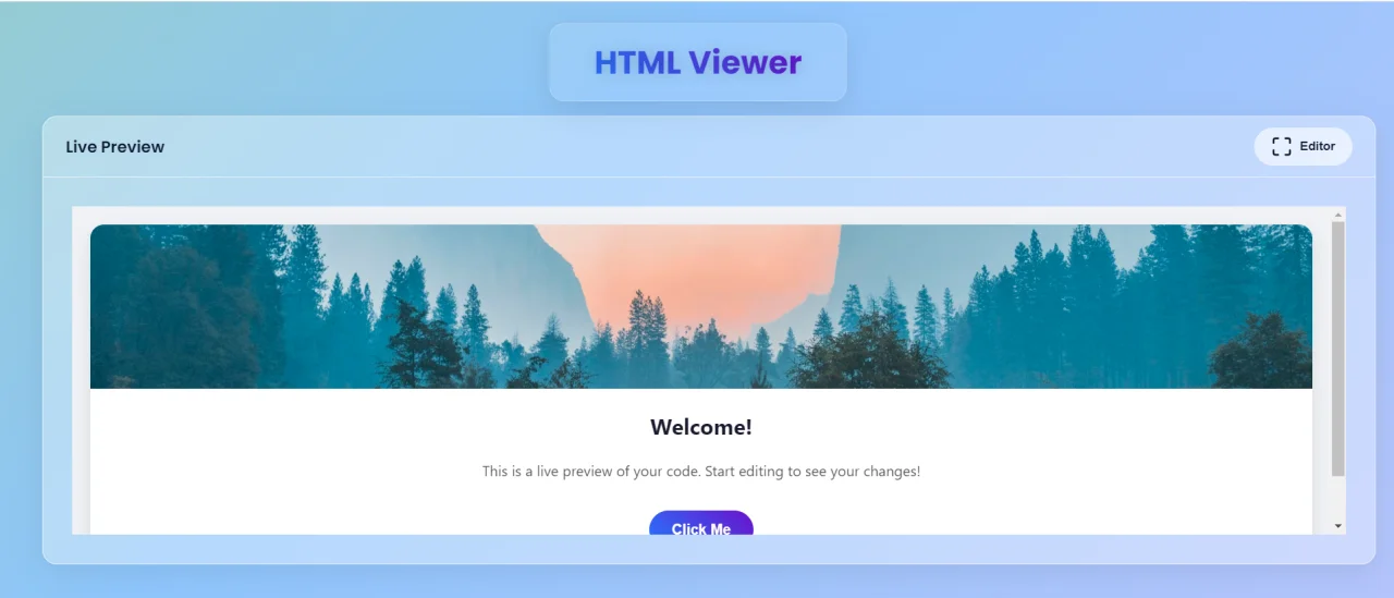 HTML Live Editor | Flawlessly Responsive Mobile Viewer — screenshot 2