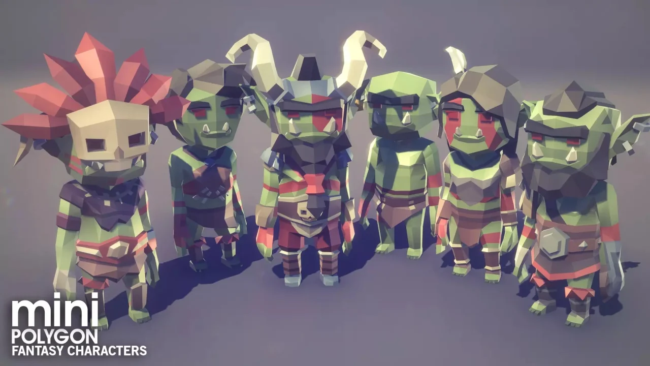 POLYGON Mini - Fantasy Character Pack — screenshot 1