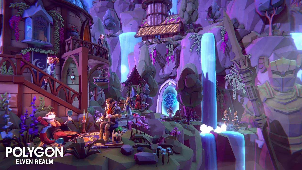 POLYGON - Elven Realm - Low Poly 3D Art by Synty — screenshot 2