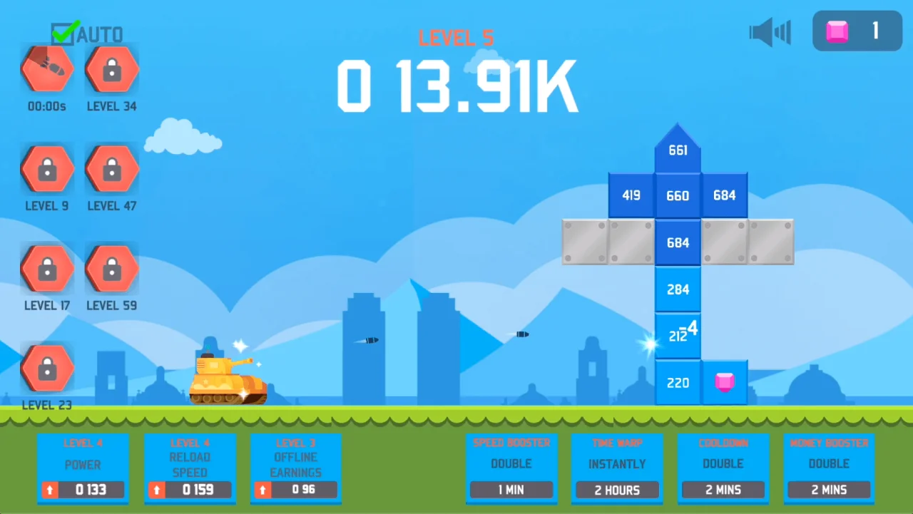Idle Tank Battle — screenshot 3