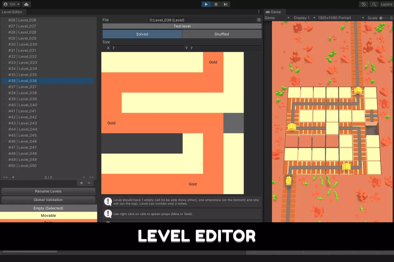 Crossy Rails | Template + Editor — screenshot 2