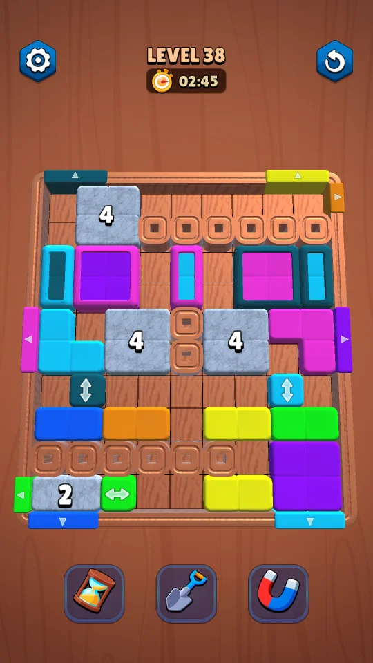 Color Block Jam 3D - Wood Block — screenshot 8