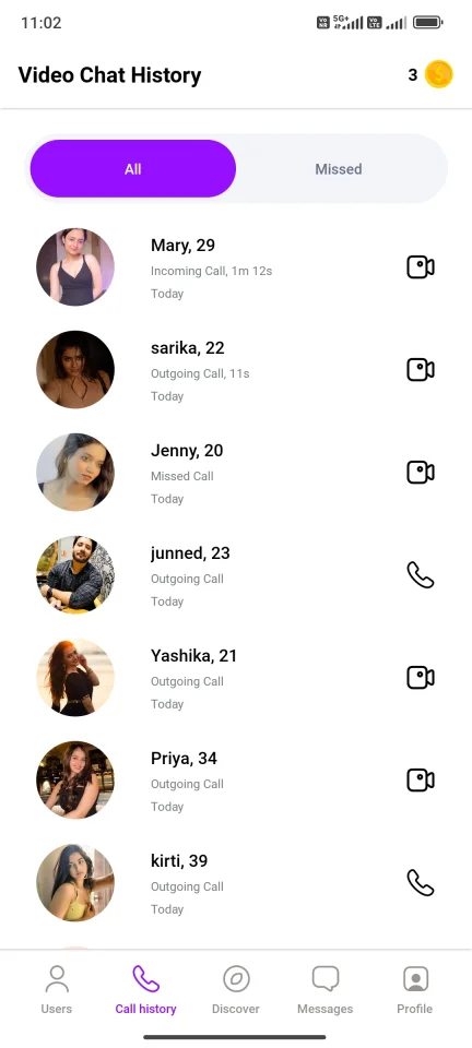 Chatex - Ultimate Social Dating App | Video Calling | Voice Calling |Chat| Short Video Dating App — screenshot 2