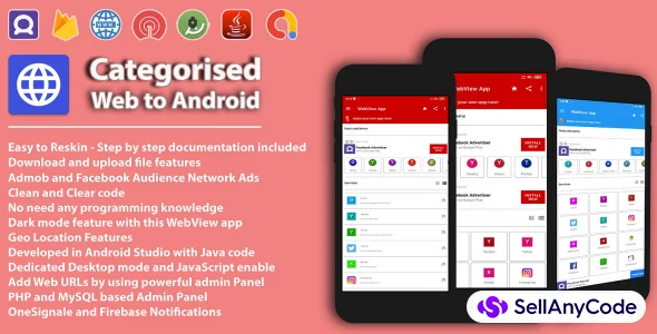 Multi WebView - Web to Android App