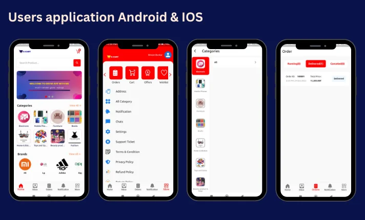6amMart - Multivendor Food, Grocery, eCommerce, Parcel, Pharmacy Delivery App with Admin & Website — screenshot 2