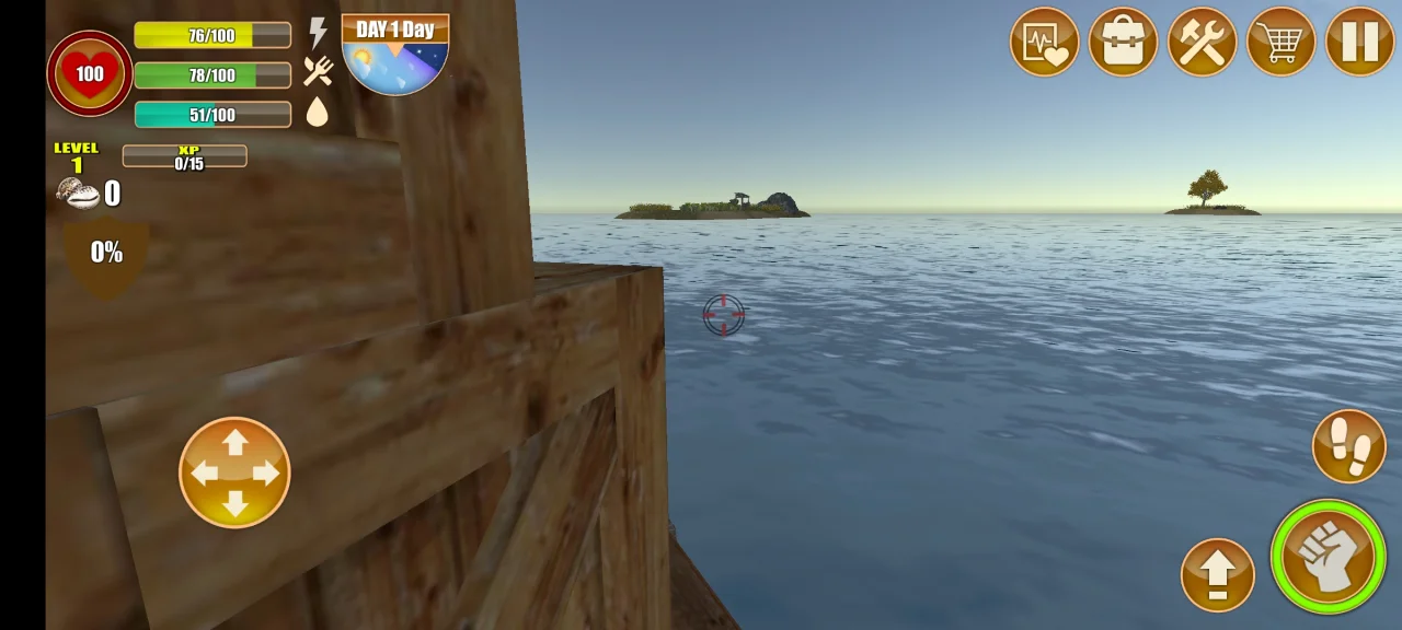 Alone in a Raft — screenshot 8