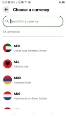 Currency Converter & Prices Tracker