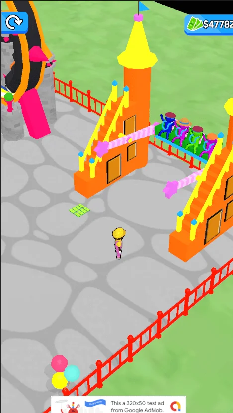 Awesome Park Idle Game 3D Unity Source Code — screenshot 1