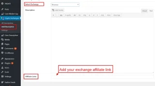 Cryptocurrency Exchanges List Pro - WordPress Plugin