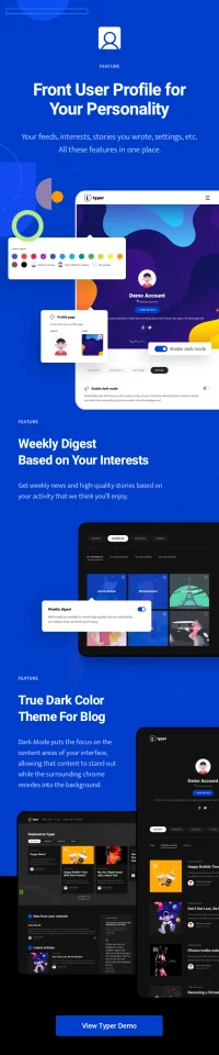 Typer - Amazing Blog and Multi Author Publishing Theme — screenshot 2