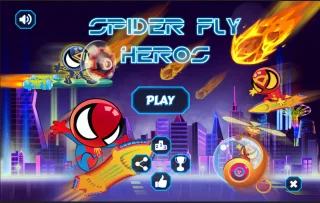 Spider Fly Unity Source Code