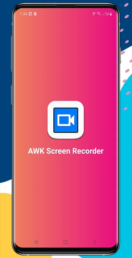 AWK Screen Recorder with Audio (Android 10 Supported) — screenshot 1
