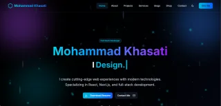 Portfolio with Powerful Admin Dashboard