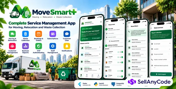MoveSmart+ Relocation & Moving Services Management System — cover