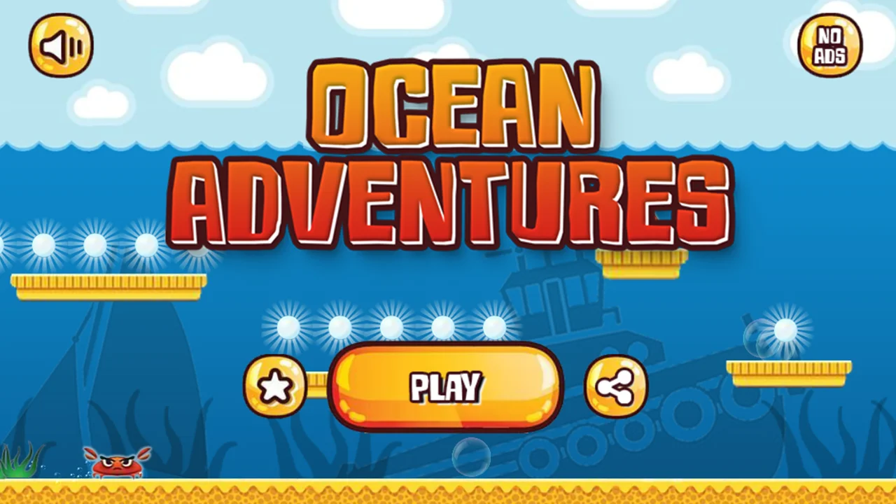 Ocean Adventure Game Template — screenshot 1