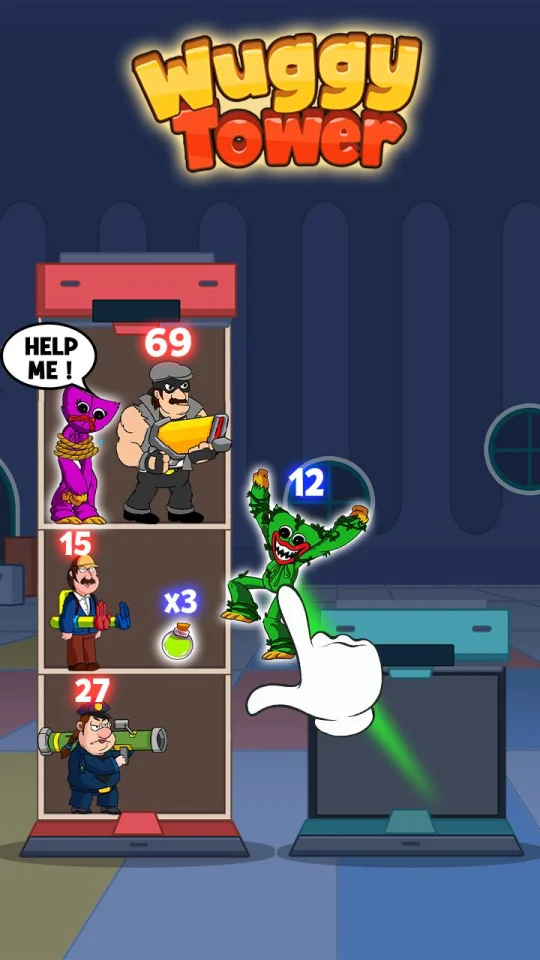 Wuggy Tower Escape Playtime — screenshot 1