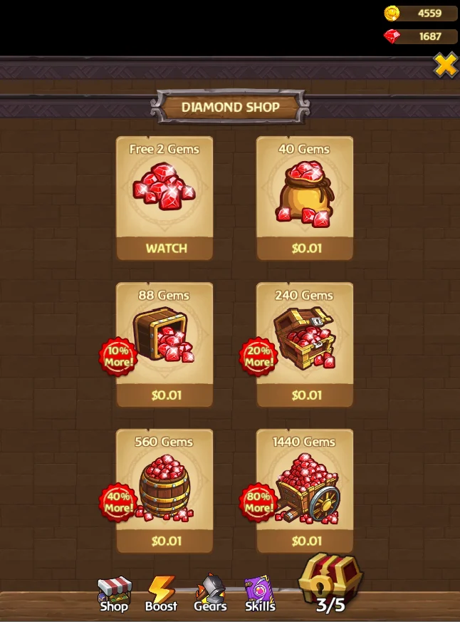 Merge Dungeon Merge Idle RPG Template for Unity Game, Merge Game — screenshot 3