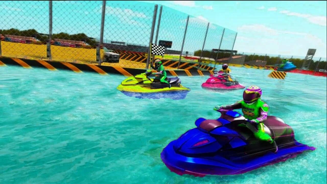 Jet Ski Water Boat Simulation Racing 3D — screenshot 2