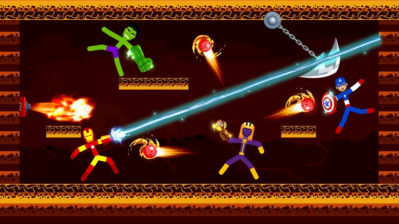 Duel Stick Fighting 2 Player — screenshot 2