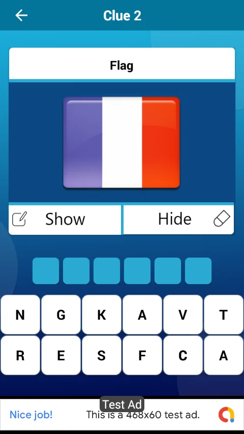 Offline Crossword Android Quiz App — screenshot 9
