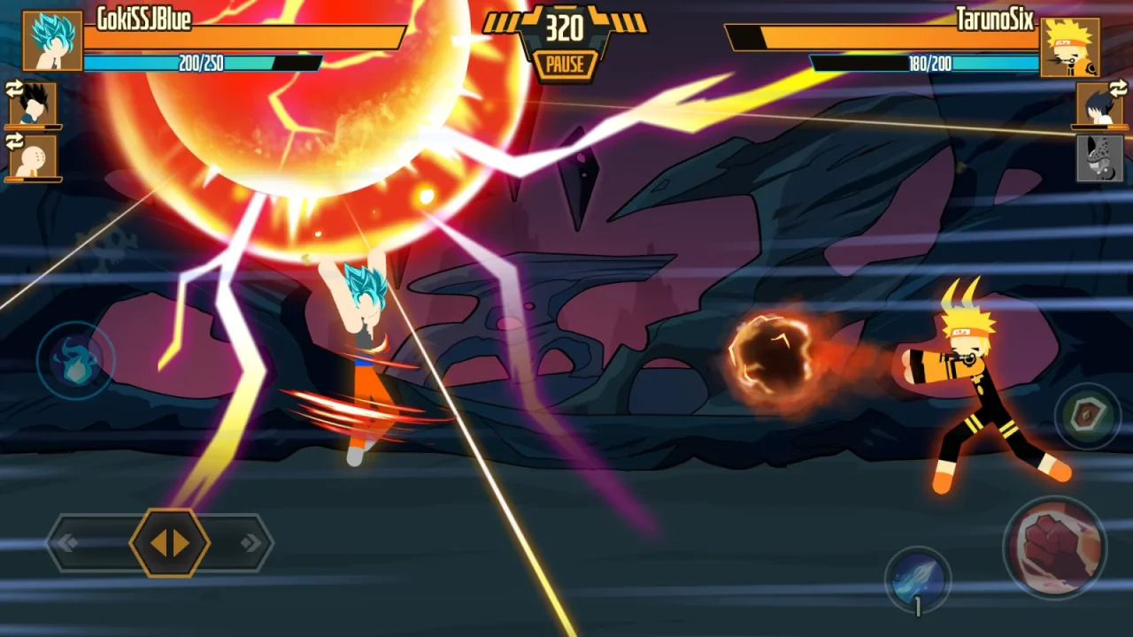 Stickman Dragon Fight — screenshot 1